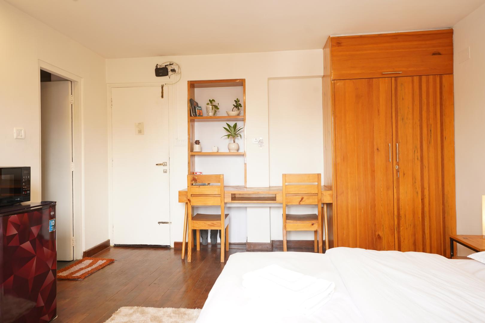 Studio Apartment (AC) interior view